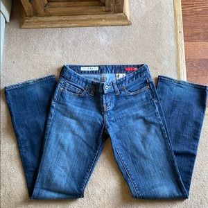 Express X2 Slim W10 Low Rise Boot Cut Jeans Size 2